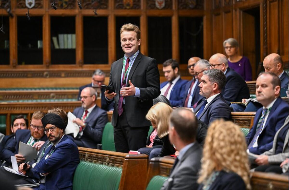 Speaking in Parliament | ©House of Commons